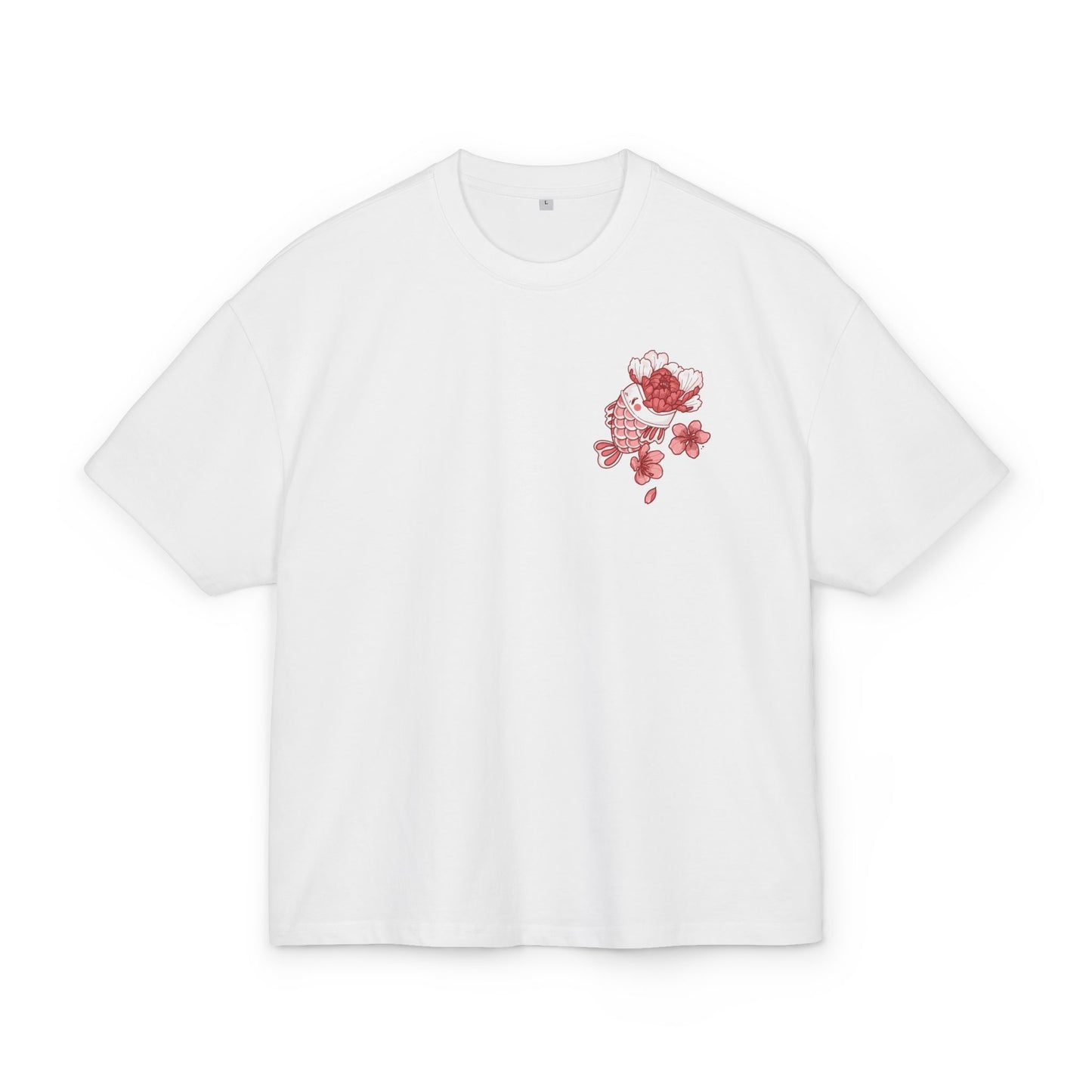 Cute Floral Graphic Unisex Box Tee - Perfect for Casual Outings