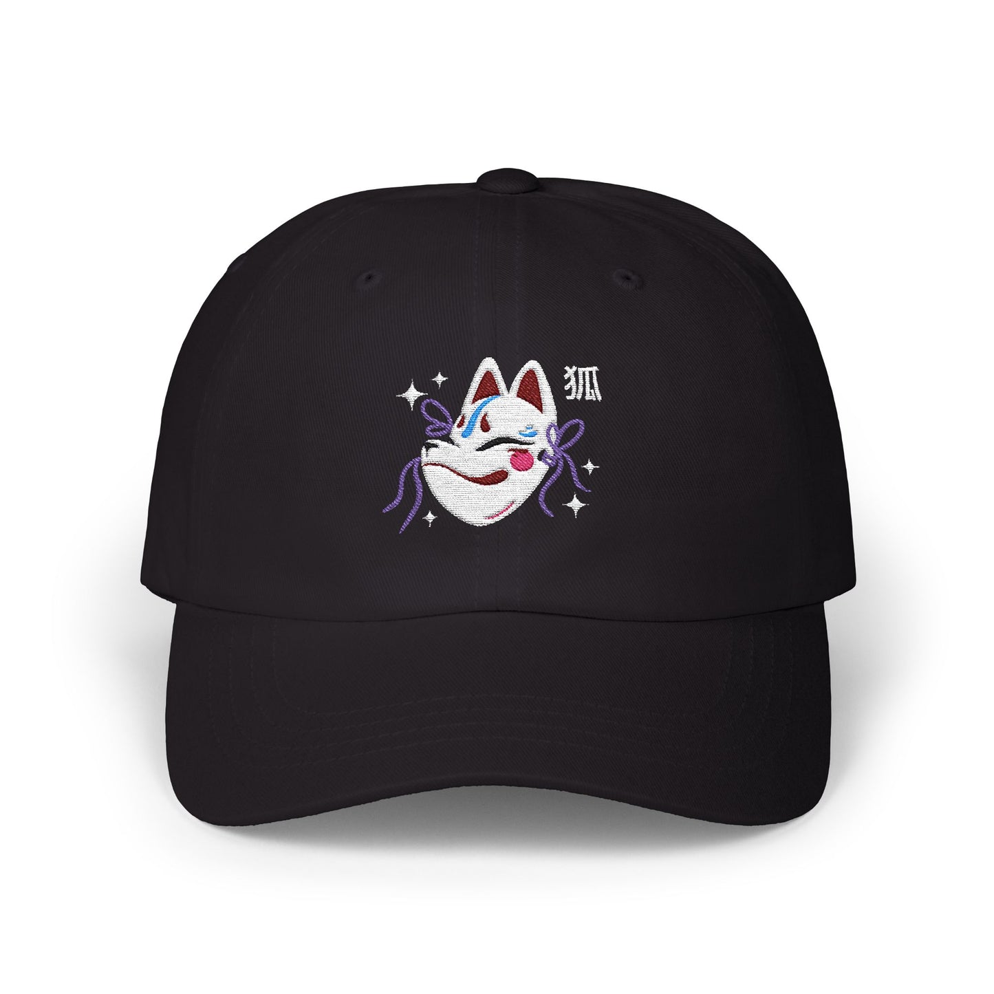 Classic Dad Cap with Playful Fox Design