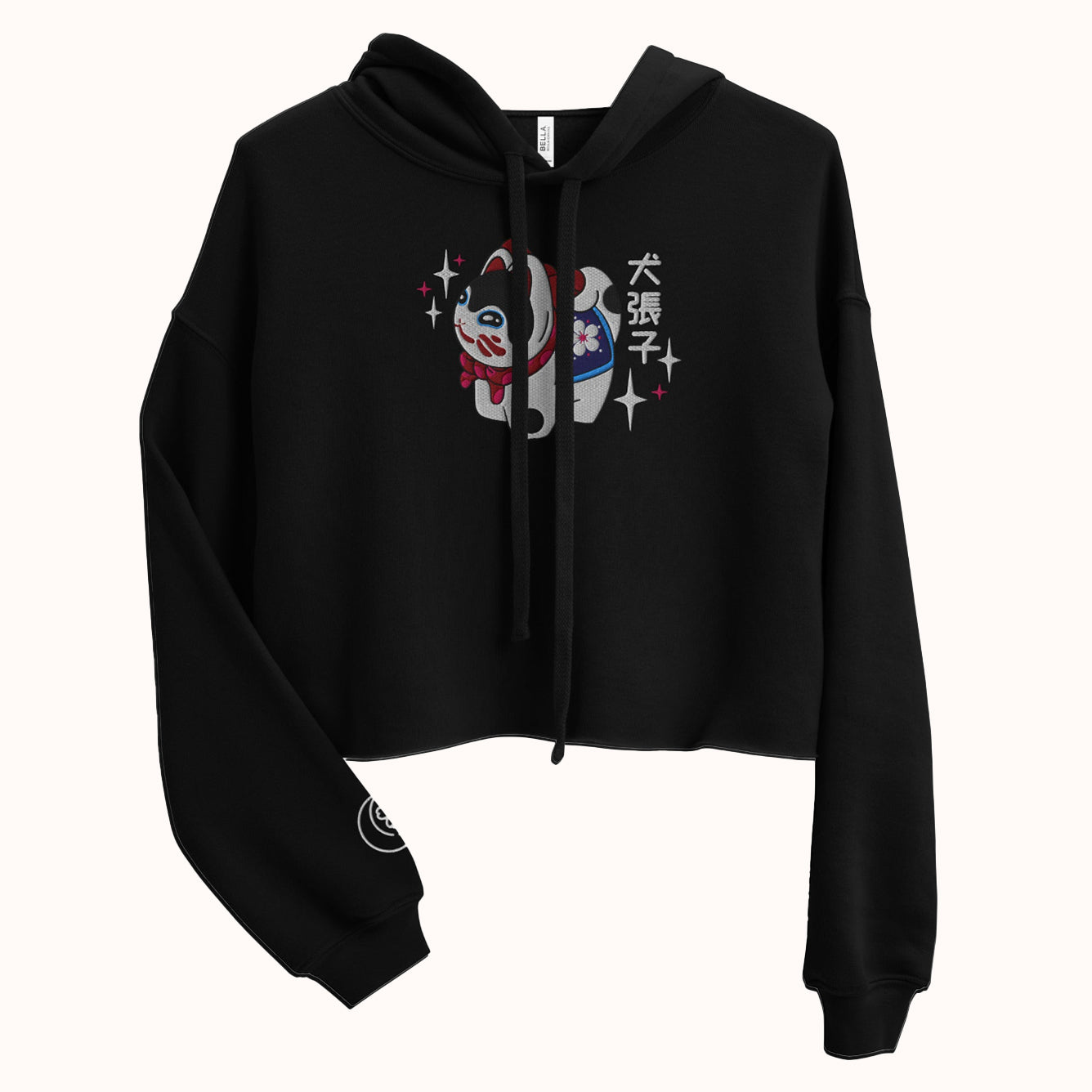 Inu Hariko Crop Hoodie