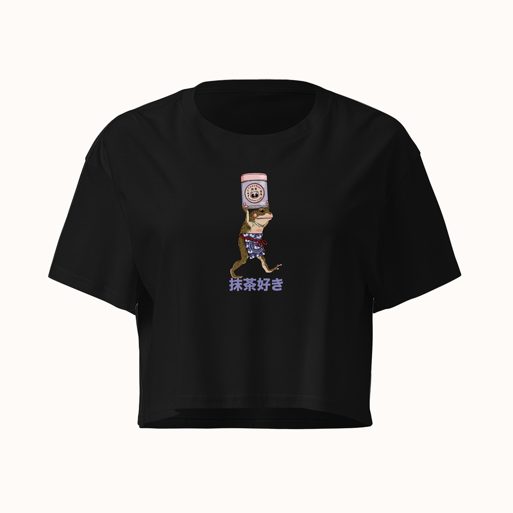 Matcha Club Crop Tee